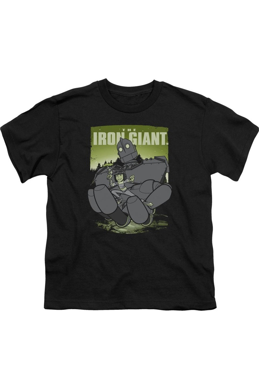 

Футболка с коротким рукавом Iron Giant "Помогающая рука" для детей Gildan, черный