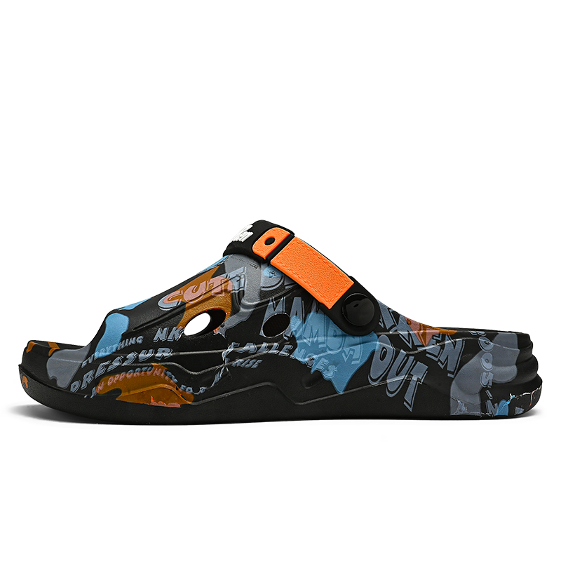 

CariteSport Пляжные сандалии мужские черно-оранжевые, цвет Black Orange