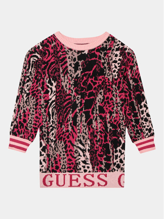 

Трикотажное платье обычного кроя Guess, бежевый