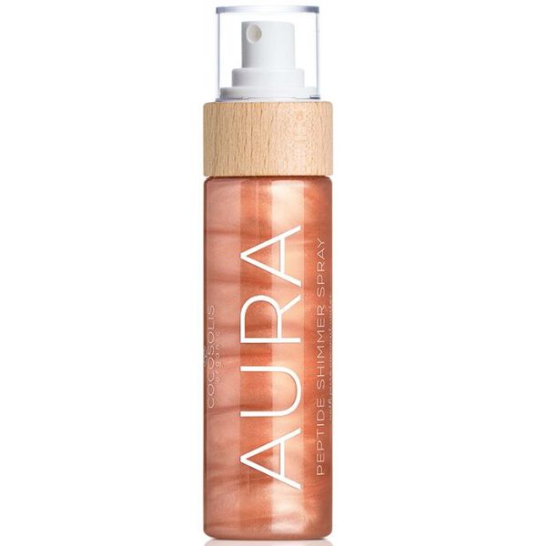 

Осветляющий спрей с пептидами, 100 мл Cocosolis Aura peptide shimmer spray