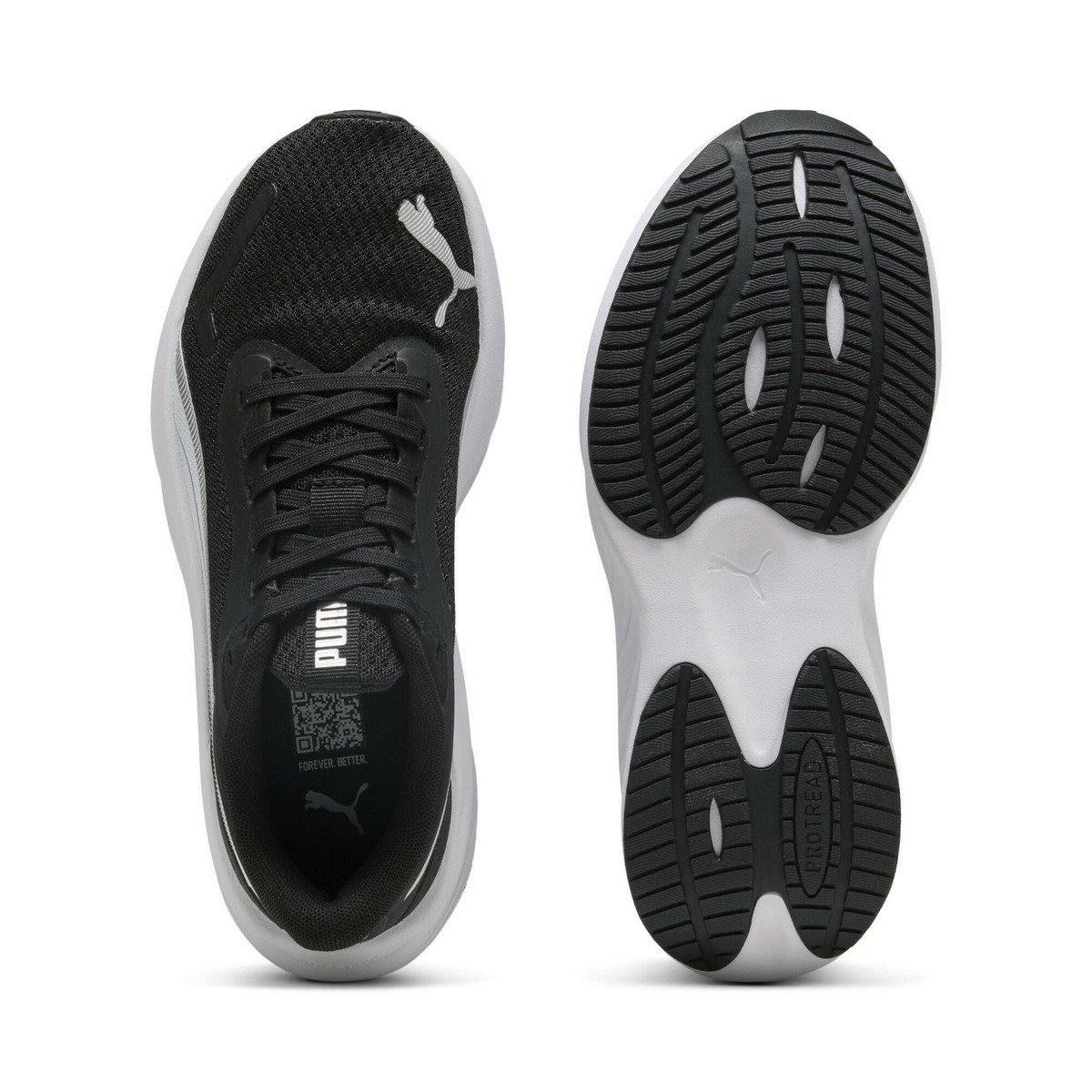 Детские кроссовки Pounce Light, размеры 22-25 см. Puma, PUMA Black-PUMA — фото 4