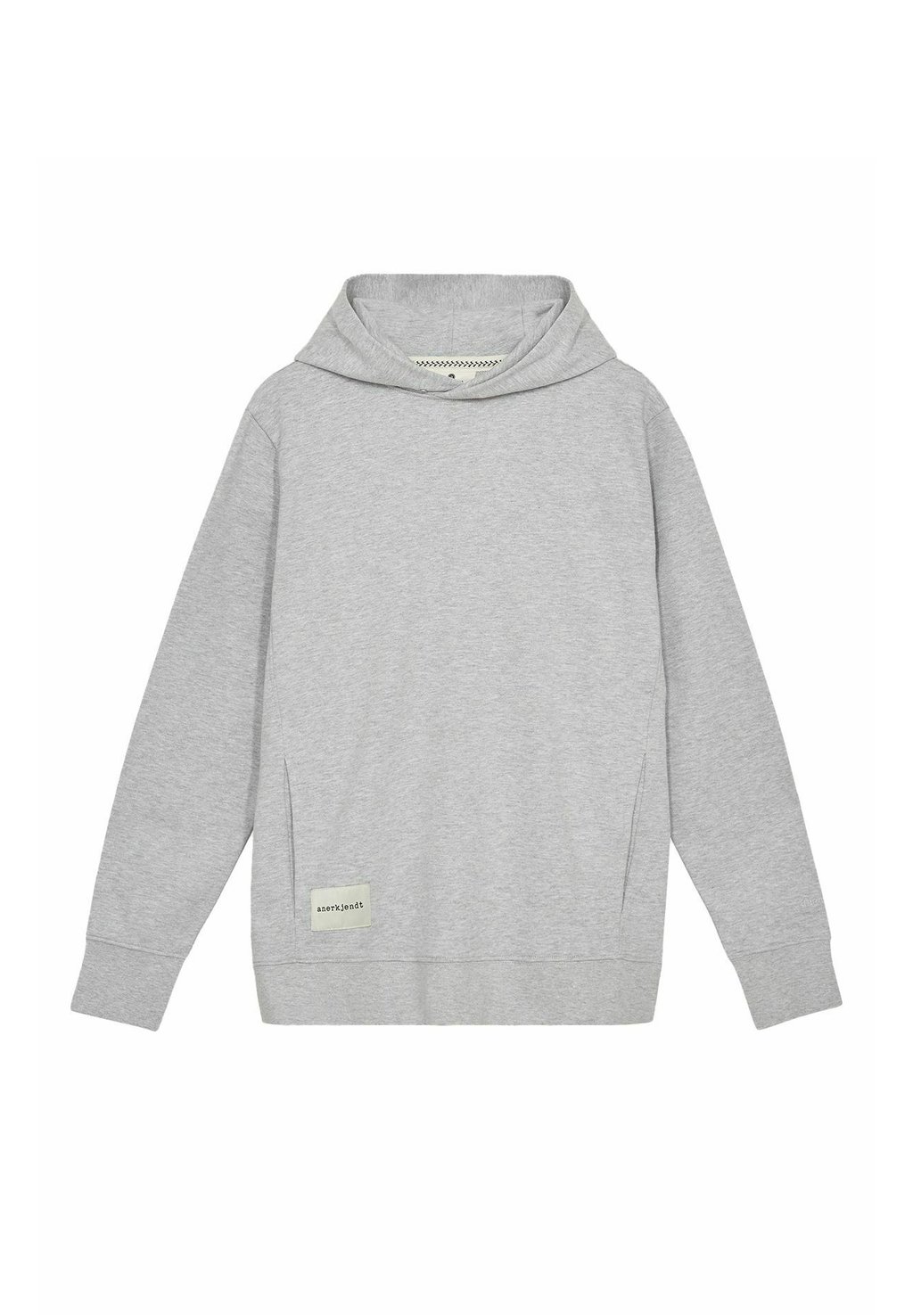 

Толстовка MELVIN NOOS con cappuccio Anerkjendt, цвет Light Grey Mel