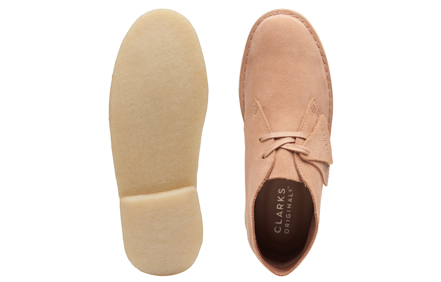 Ботильоны женские мясистые розовые Clarks — фото 2