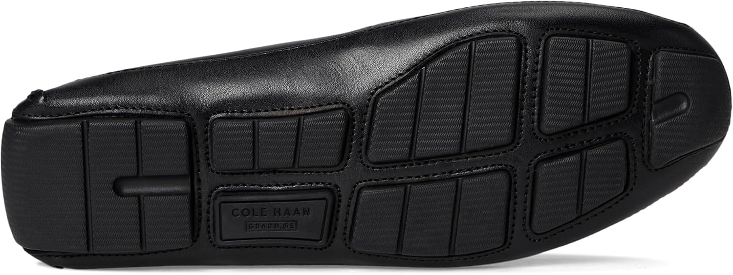 Мужские лоферы Cole Haan Wyatt с декоративной пряжкой, черный — фото 4