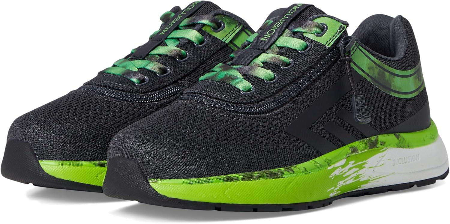 Детская обувь Billy унисекс Billy Sport Inclusion (старшие/младшие дети) Billy Footwear, Smoke/Lime Fire