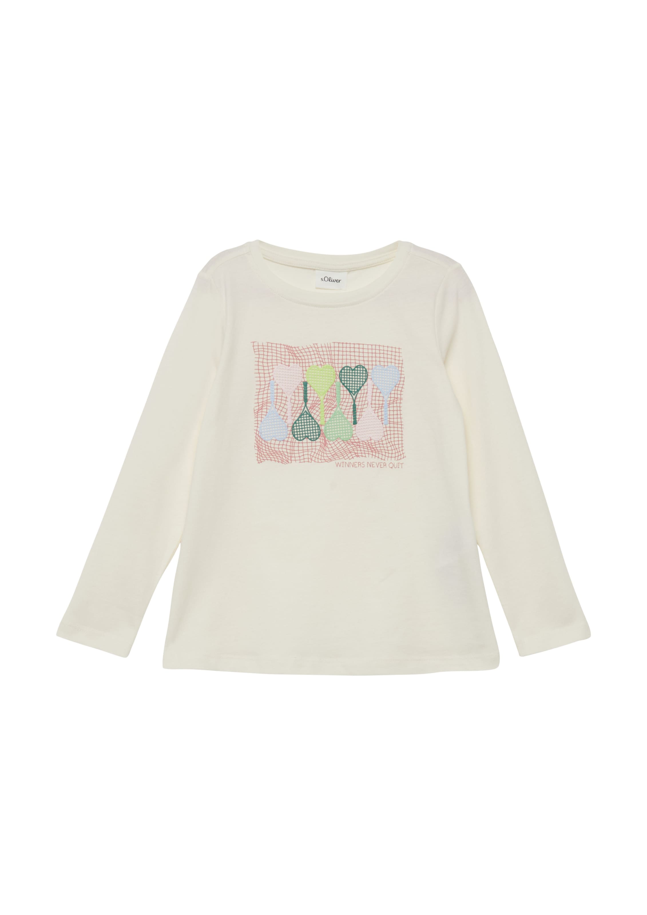 

s.Oliver Лонгслив в кремовом цвете