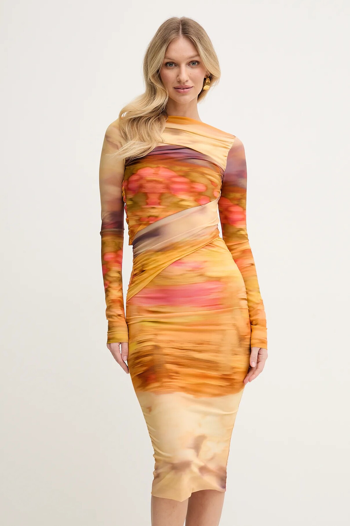 

Платье Pinko, оранжевый