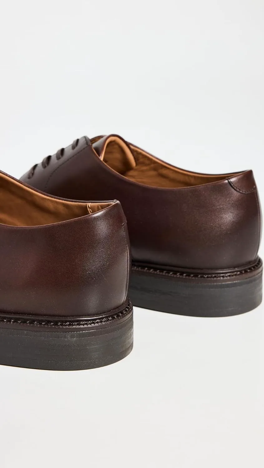 Мужские классические туфли POLO RALPH LAUREN Asher Captoe, коричневый — фото 2
