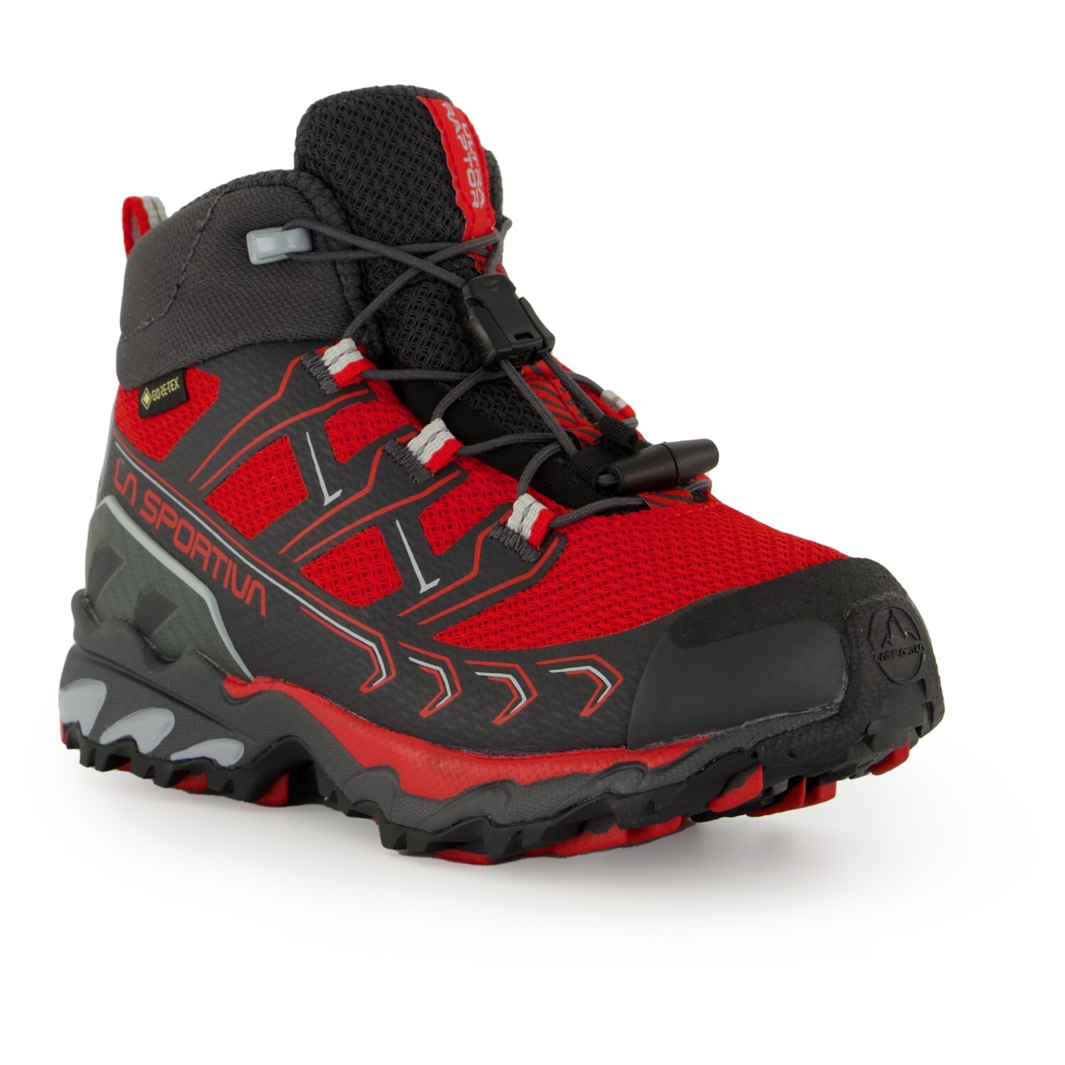 Ботинки для прогулки La Sportiva Kid's Ultra Raptor II Mid GTX, цвет Space Blue/Blaze — фото 2