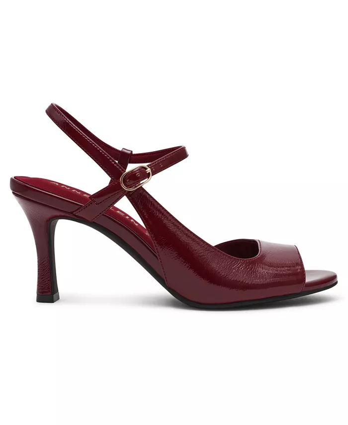 Женские босоножки Jessica с открытым носком Anne Klein, красный — фото 2