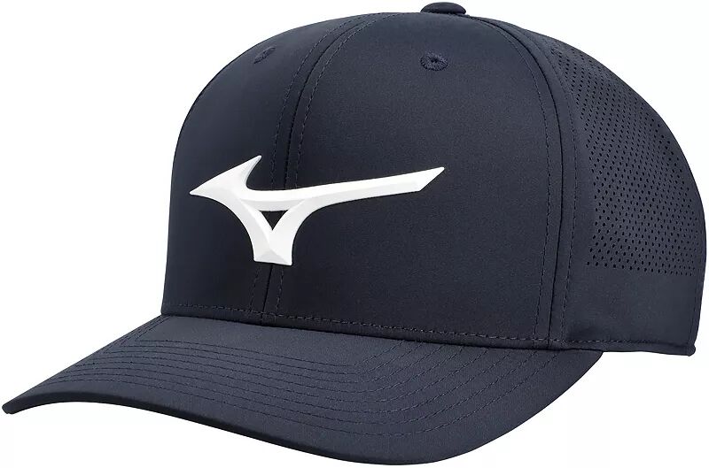 

Mizuno Tour Vent Snapback Кепка, темно-синий/белый