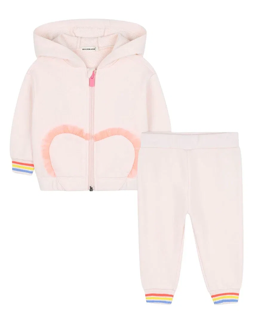 Комплект Billieblush из кардигана и брюк (2 предмета), розовый