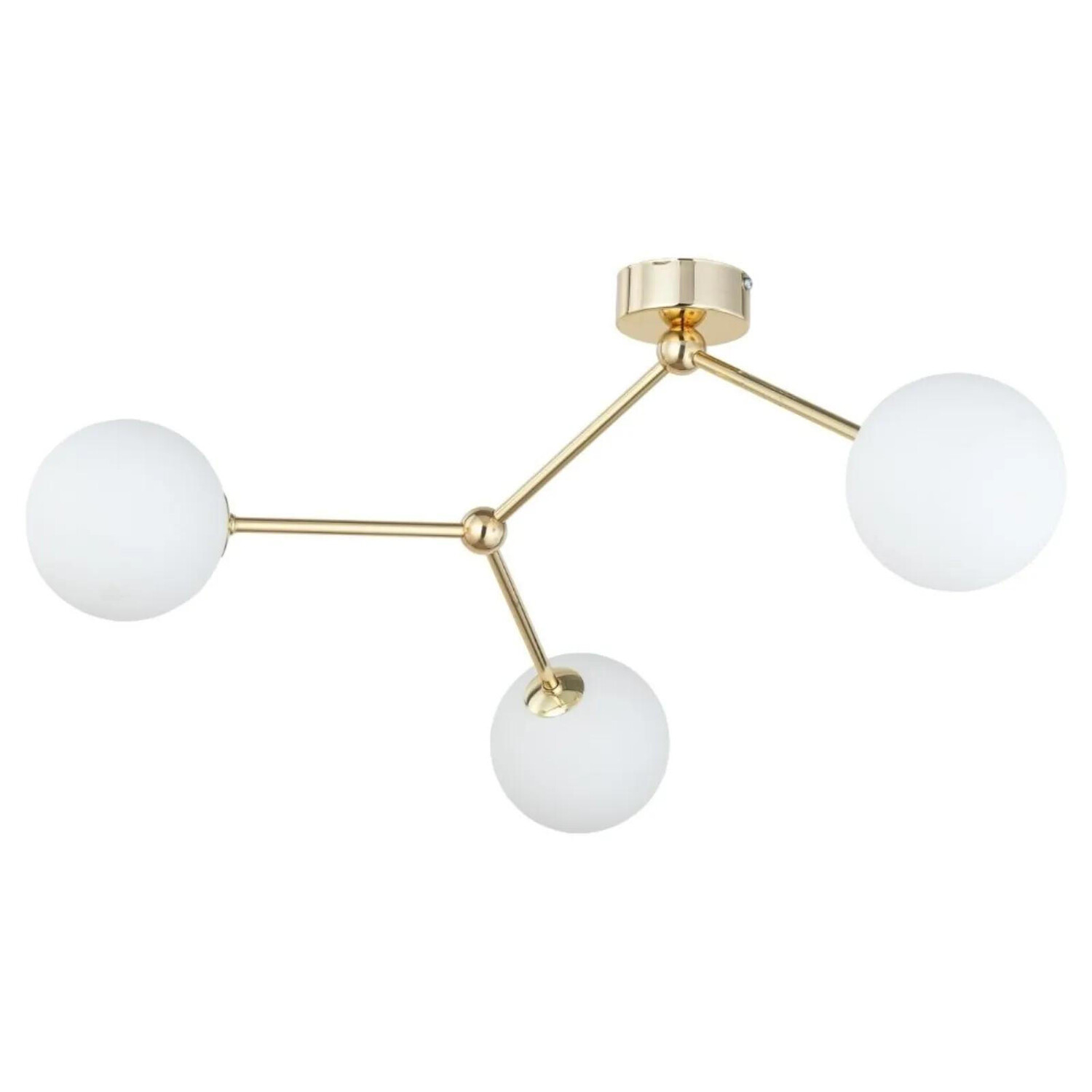 

Потолочный светильник famlights, 48x48x30 см, золотой/белый