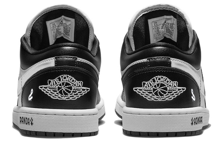 Jordan Air Jordan 1 винтажные баскетбольные кроссовки женские, Black — фото 4