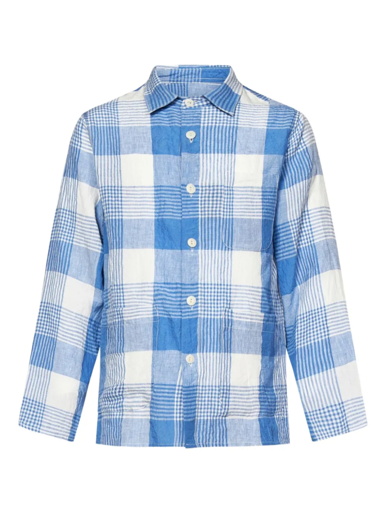 

Клетчатая рубашка на пуговицах East Harbour Surplus, синий