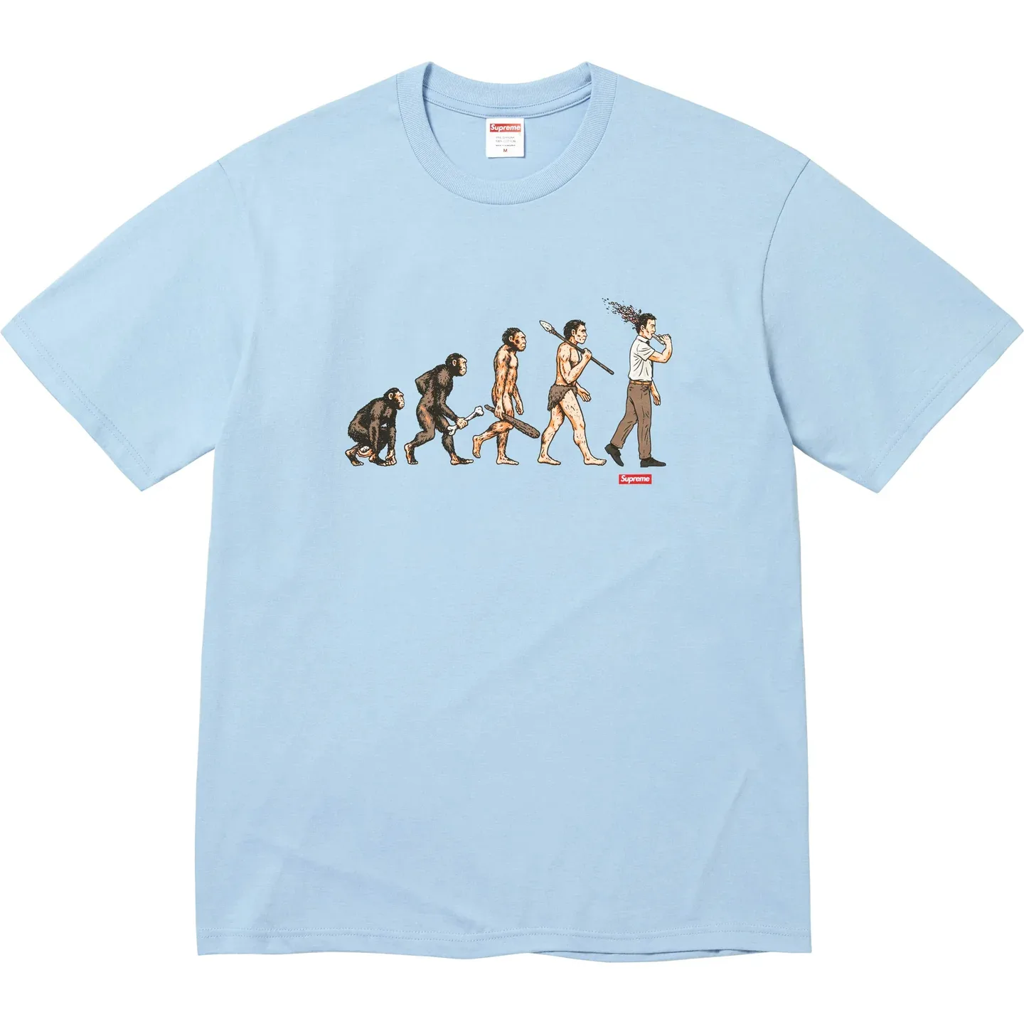 Футболка Evolution Tee Unisex Supreme, Fuchsia/Fuchsia — фото 4