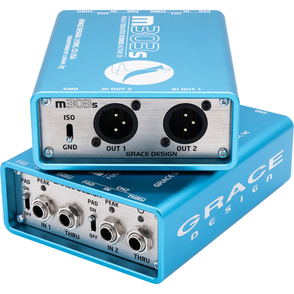 

Директ-бокс Grace Design m303s Active Stereo Direct Box M303S