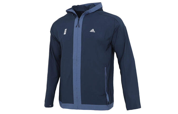 

Куртка мужская темно-синяя Adidas, темно-синий