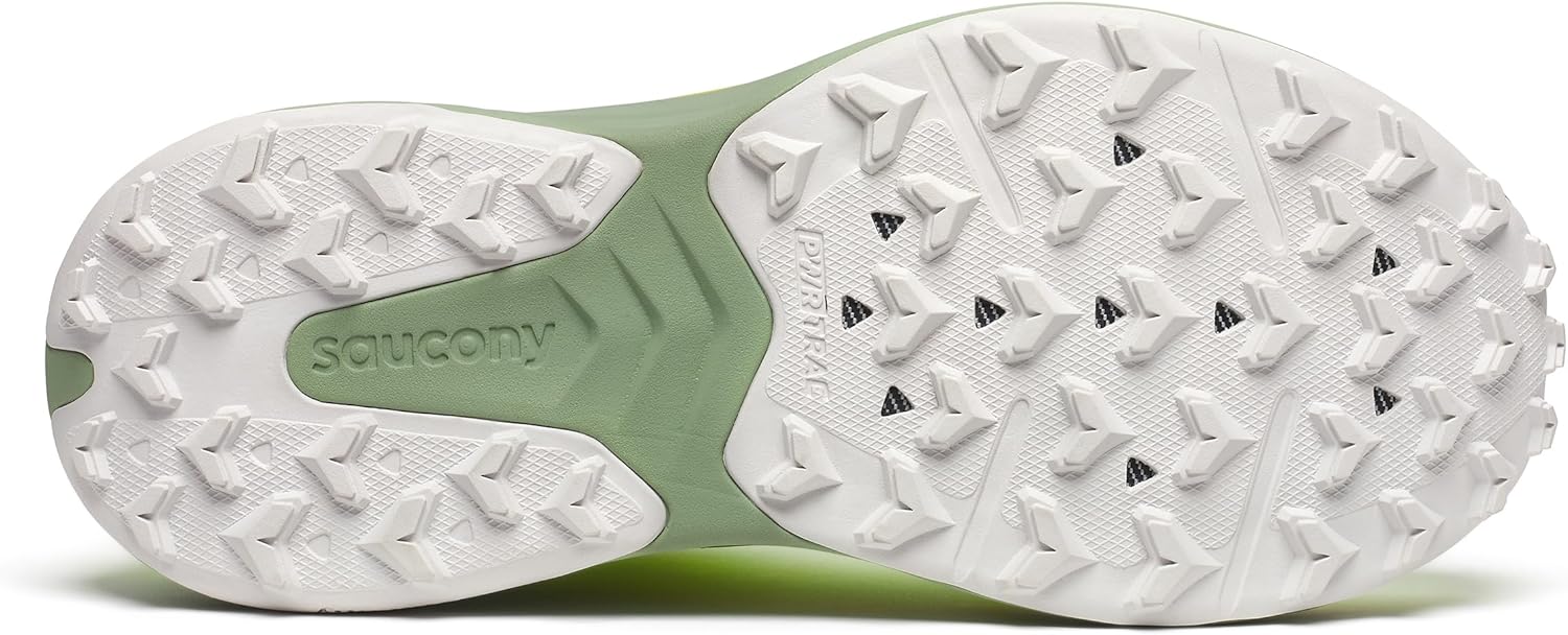 Мужские трейловые кроссовки Saucony Xodus Ultra 3, Citron/Sage — фото 3