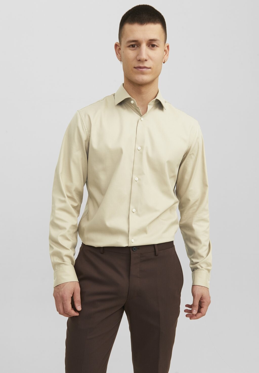 

Рубашка BLAPARKER LS NOOS Jack & Jones, чистый кашемир