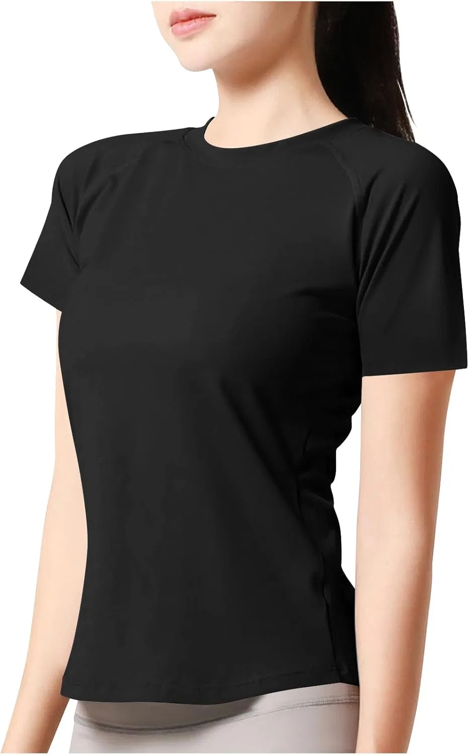 Футболка с коротким рукавом, Slim Fit, Athletic Top, A#01black