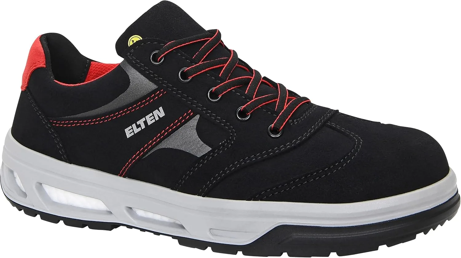 Кроссовки ELTEN Ned XX10 Black Low ESD S2, черный