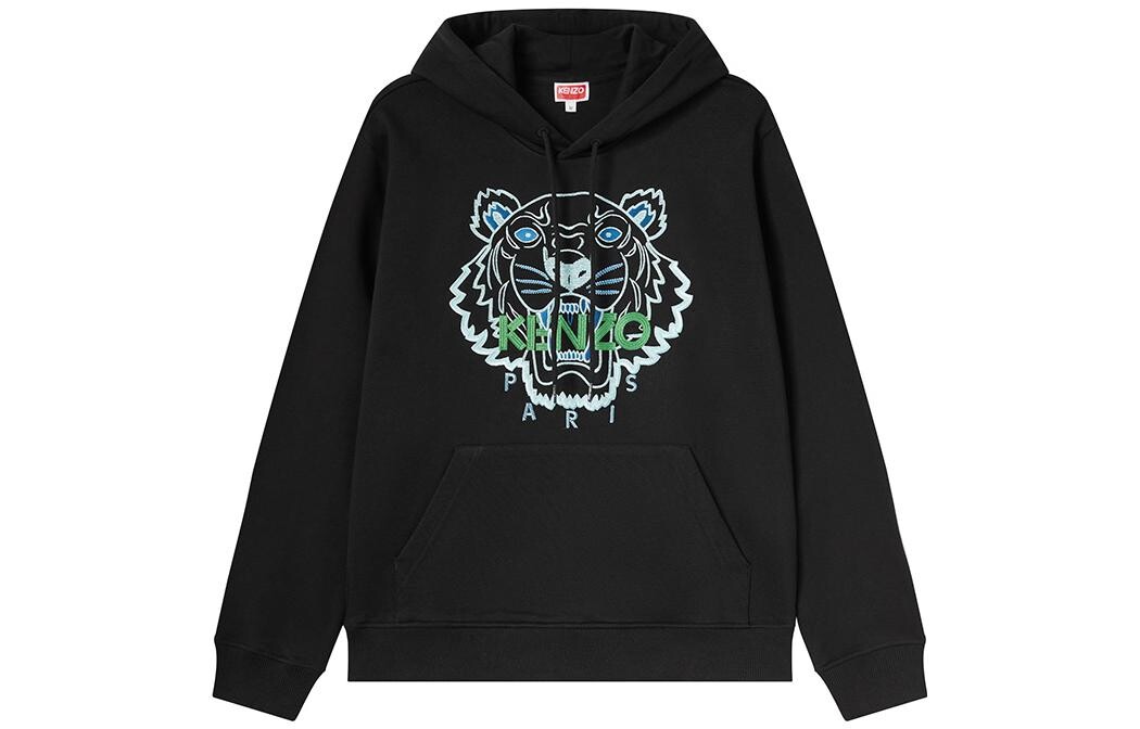 

Толстовка мужская Kenzo, черный / белый / зеленый