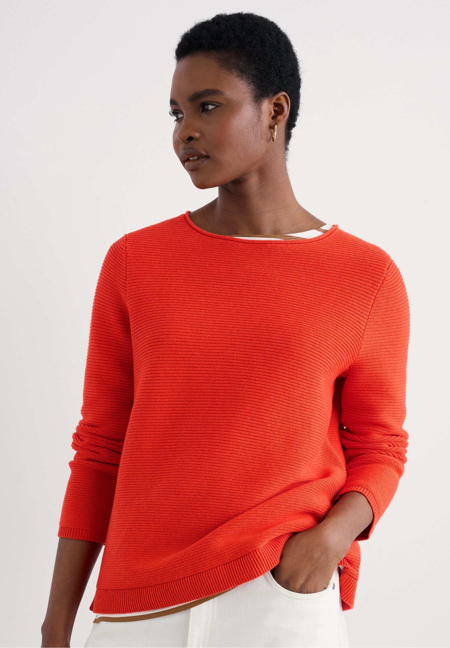 

Джемпер Seasalt Cornwall Jumper, Orange Mandarin/Orange