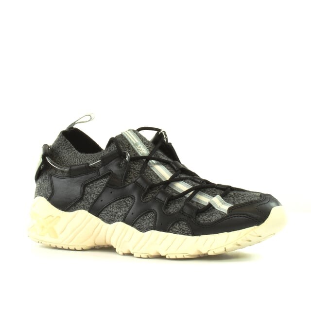 Вязаные мужские темно-серые кроссовки Gel Mai Asics, серый — фото 2