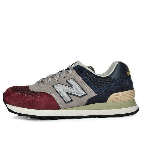 

Кроссовки 574 red/grey/blue New Balance, серый