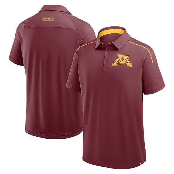 

Мужская бордовая поло Minnesota Golden Gophers Take the Lead Defender Raglan Fanatics