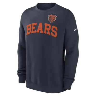 

Толстовка Nike Chicago Bears Club, темно-синий