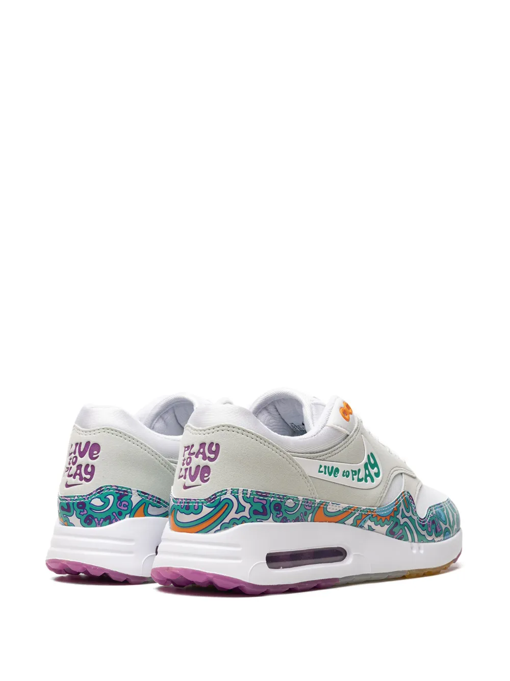 Кроссовки Air Max 1 Golf Play To Live Nike, белый — фото 3