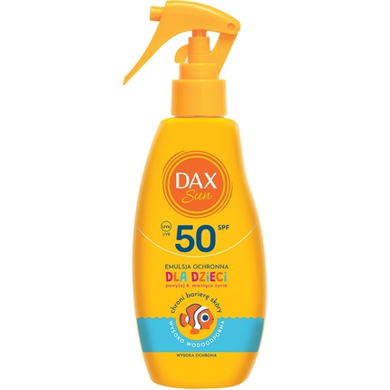 

Солнцезащитная эмульсия-спрей для детей Spf 50 - 200 мл Dax