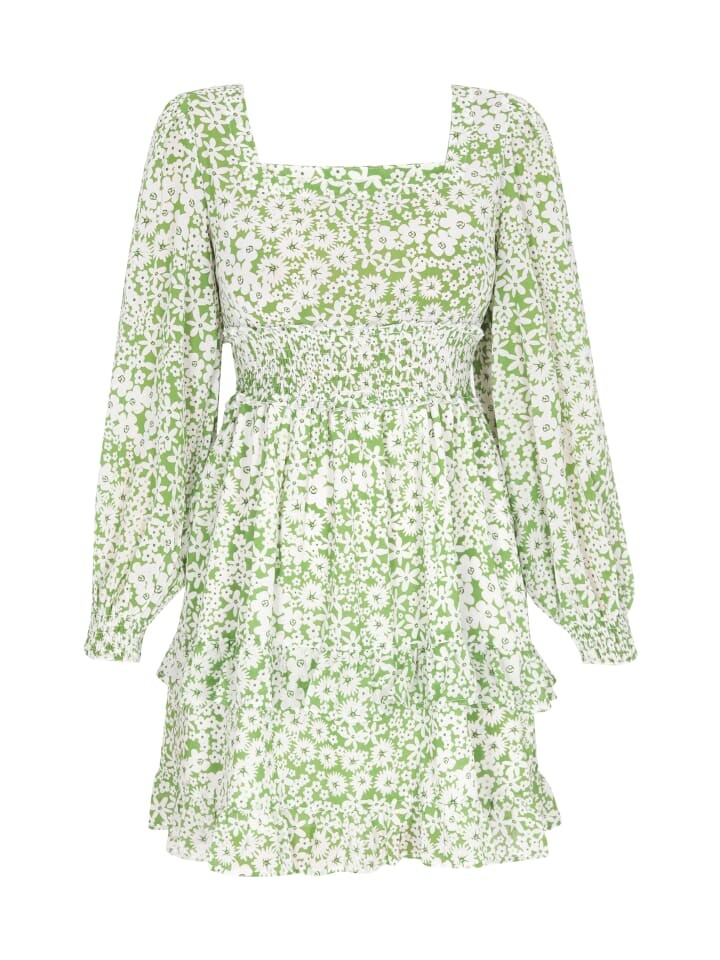 

Платье до колена Swirly Dress, зеленый