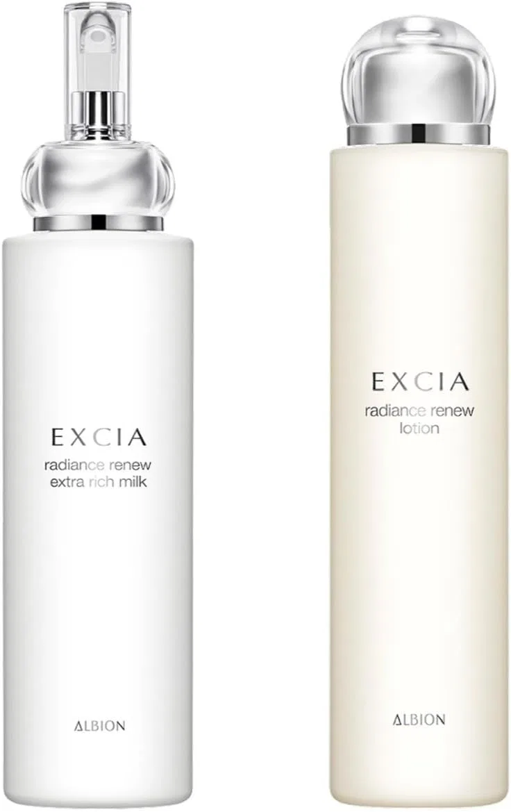 Молочко для лица Albion Exia Radiance Renew Extra Laririch 200 мл + лосьон 200 мл