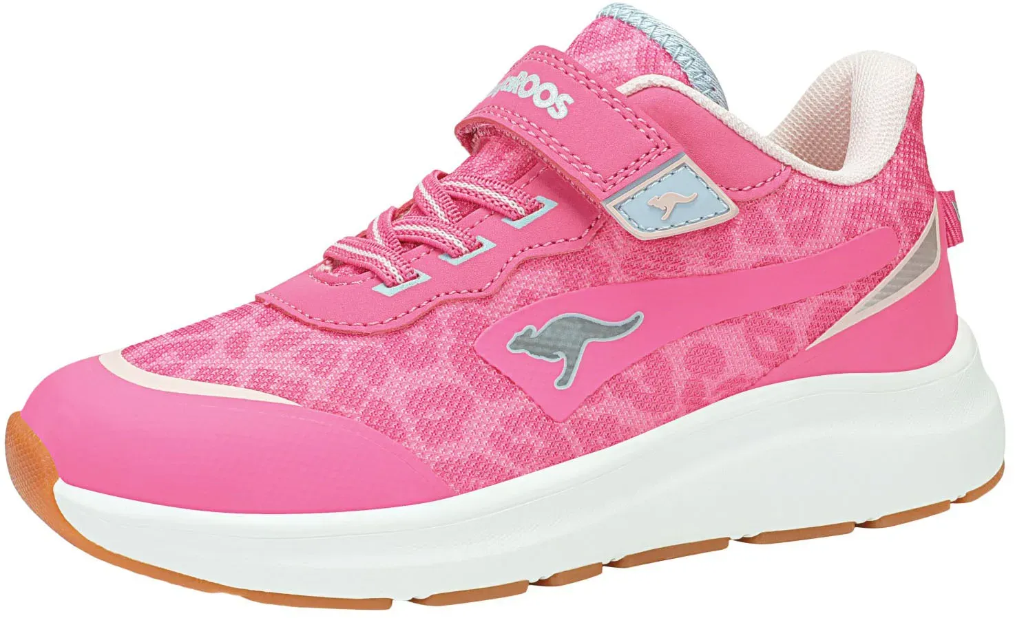 

Кроссовки KangaROOS "KB-Fancy EV", немаркая подошва, цвет Daisy Pink/Blue Sky