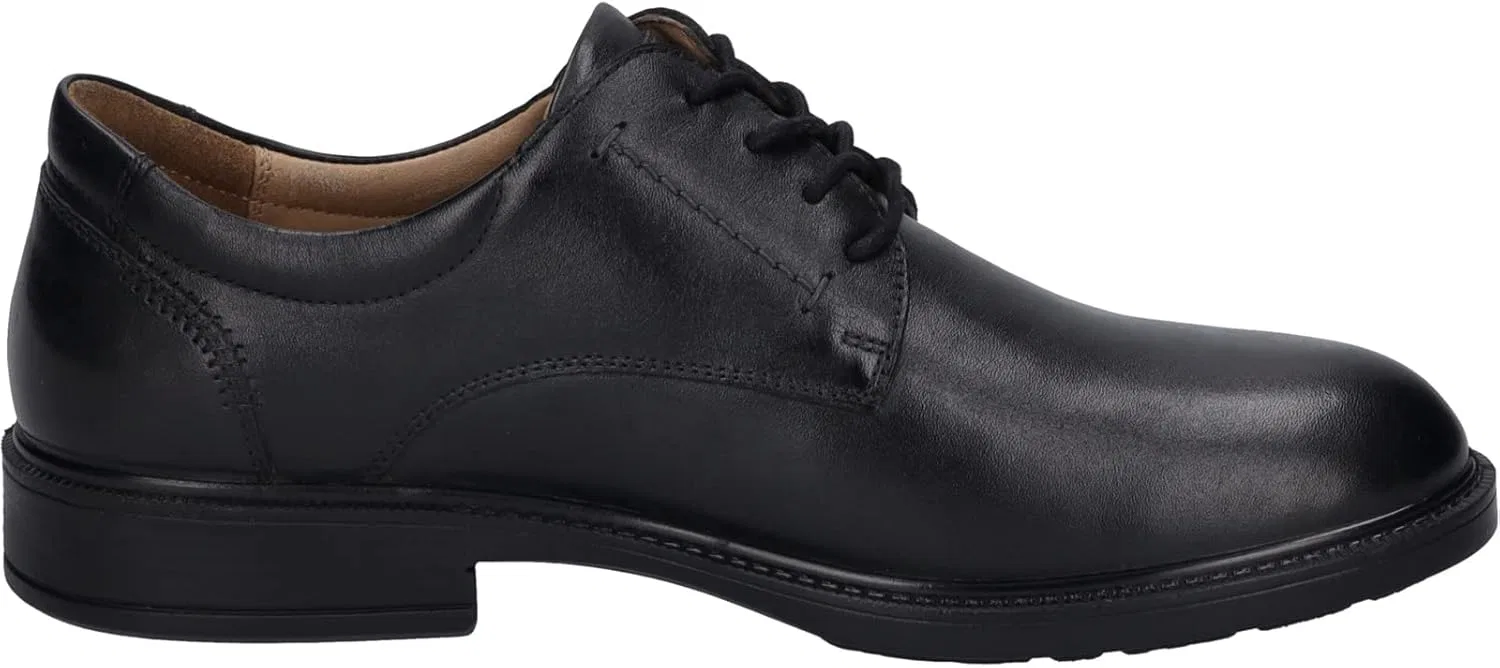 Мужские деловые туфли Josef Seibel Harry 50, ширина G 1/2 (стандартная), сменная стелька, водонепроницаемые, Black — фото 4