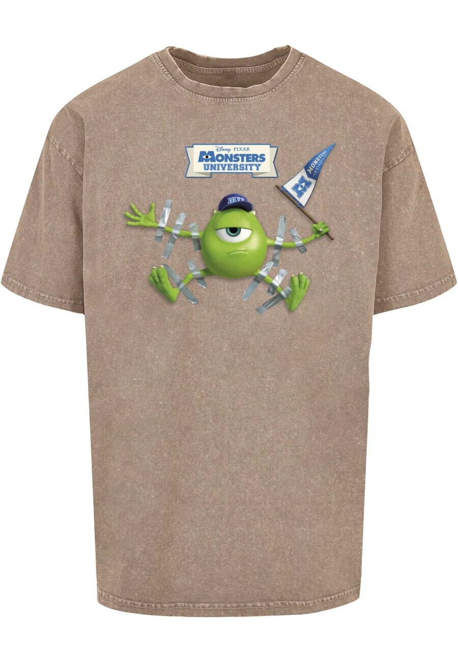 

Классическая футболка ABSOLUTE CULT Shirt Monster University - Taped Mike, кэмел