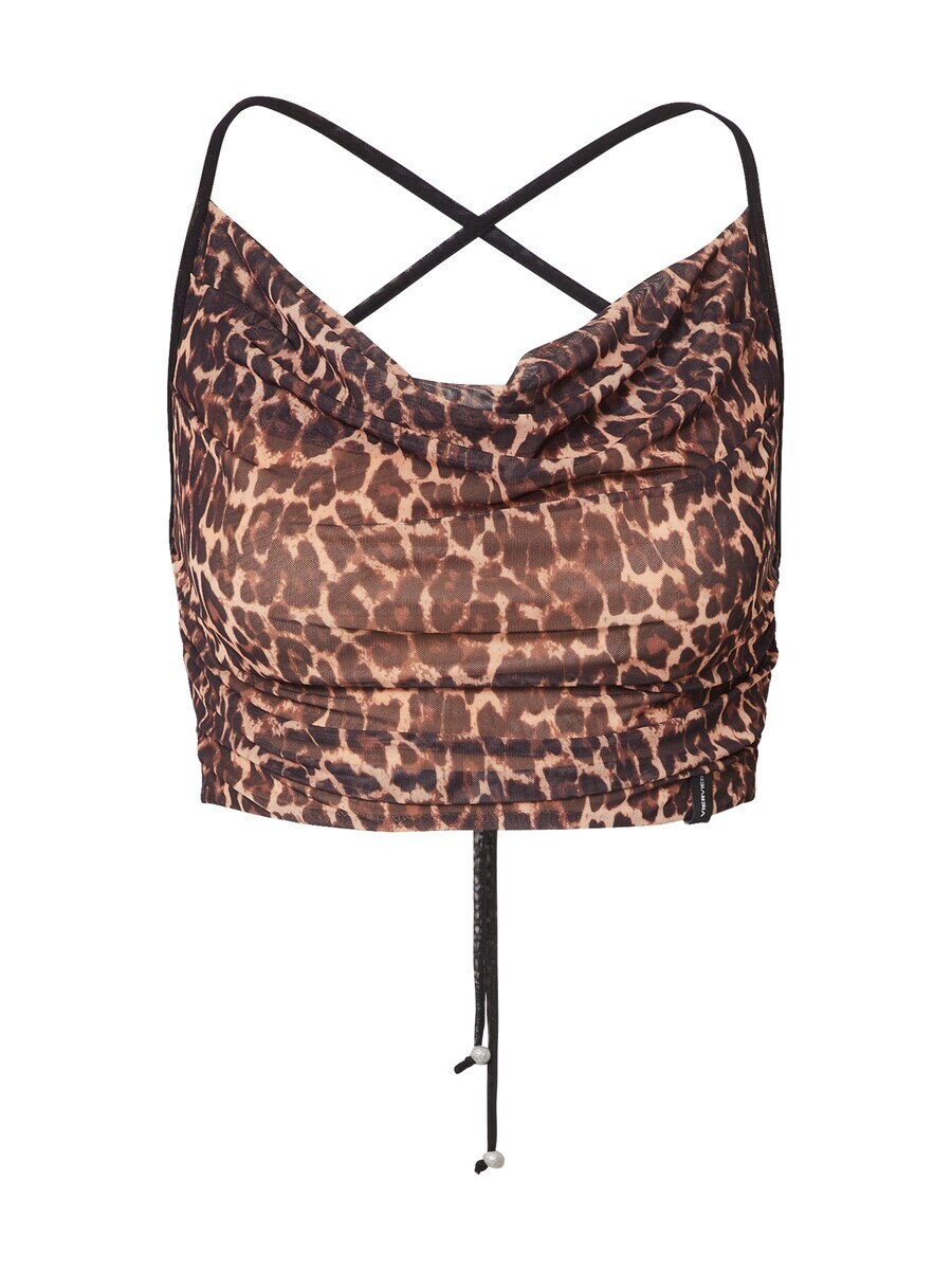 

Топ Viervier JOSELYN, цвет Brown/Black