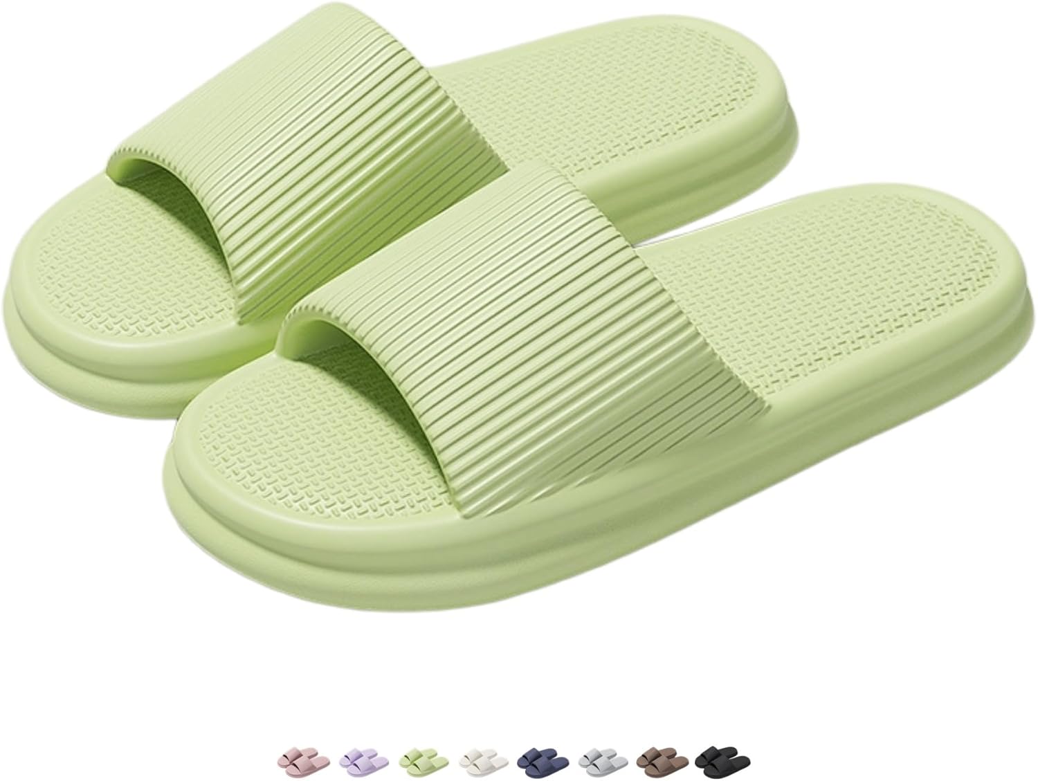 

Домашние сандалии iwhgrmp, пляжные сандалии, сланцы, тапочки для женщин и мужчин, летние сандалии, нескользящие душевые тапочки, открытый носок, толстая подошва, домашняя обувь, тапочки для ванной, домашние тапочки, зеленый