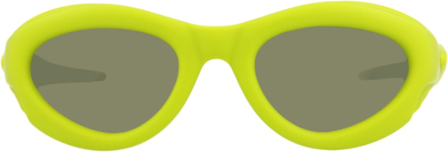 

Солнцезащитные очки Bottega Veneta круглой/овальной формы, зеленые, роскошные, изготовлены в Италии, оправа, изготовленная методом литья под давлением, дизайнерская мода для повседневной роскоши