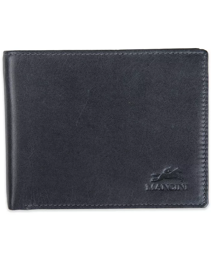 

Мужской кошелек Bellagio Collection Left Wing с двумя отделениями Mancini, серый