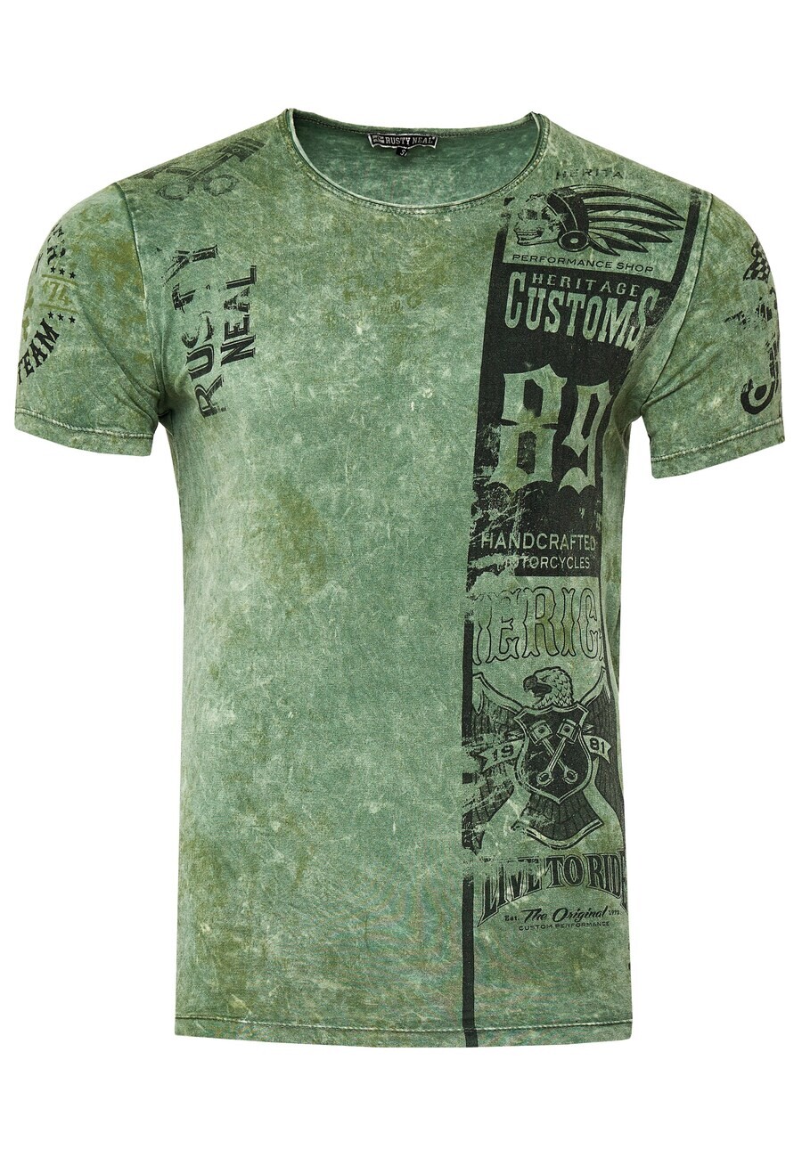 

Классическая футболка Rusty Neal Shirt, хаки