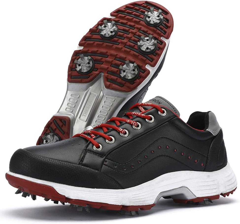 

Мужские гольф-кроссовки THESTRON 2021 с шипами, профессиональные, водонепроницаемые, спортивные кроссовки для гольфа