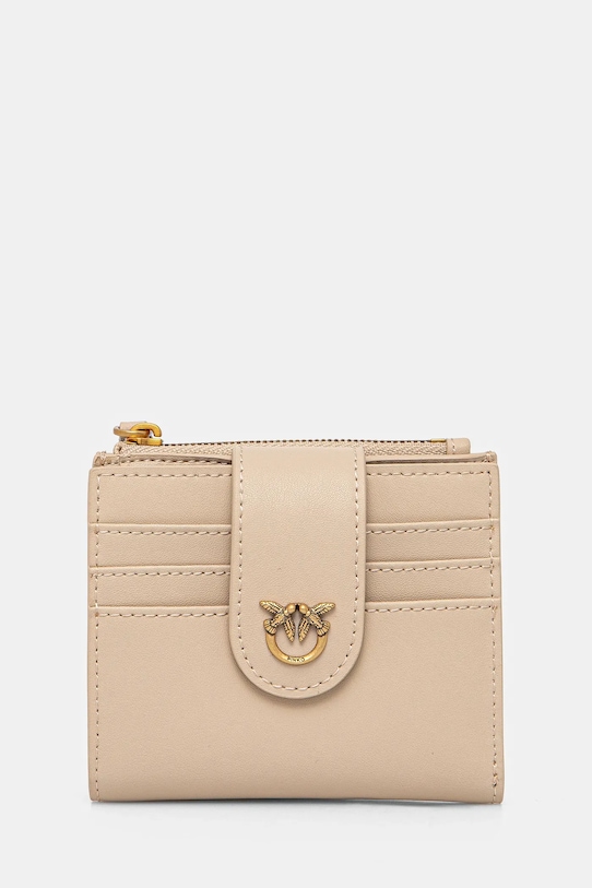 

Кожаный кошелек Pinko, бежевый