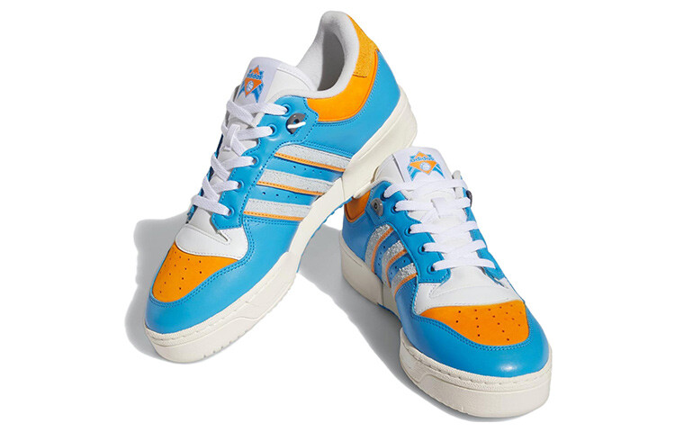 Мужские кроссовки для скейтбординга adidas originals Rivalry, Supplier Colour/Halo Blue/Cream White — фото 3