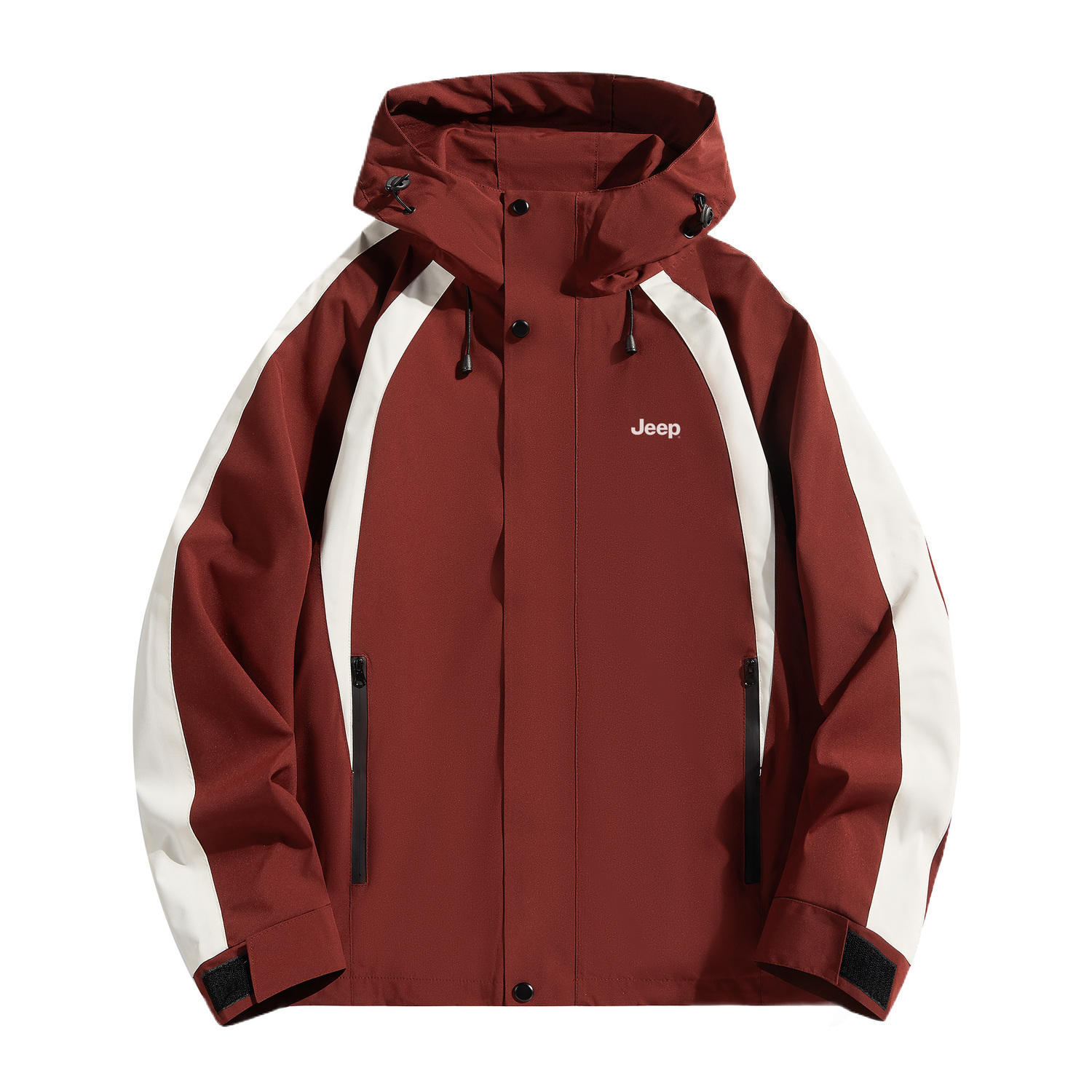 

Jeep Водонепроницаемая и ветрозащитная утепленная ветровка Unisex, Burgundy