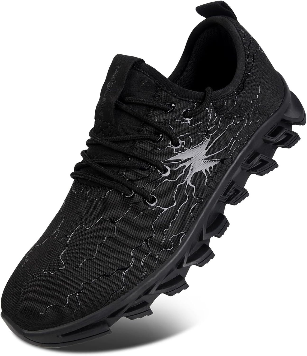 

Детские кроссовки для бега и ходьбы, легкие, дышащие, повседневные, для мальчиков и девочек, для детей разного возраста Bullzine, черный