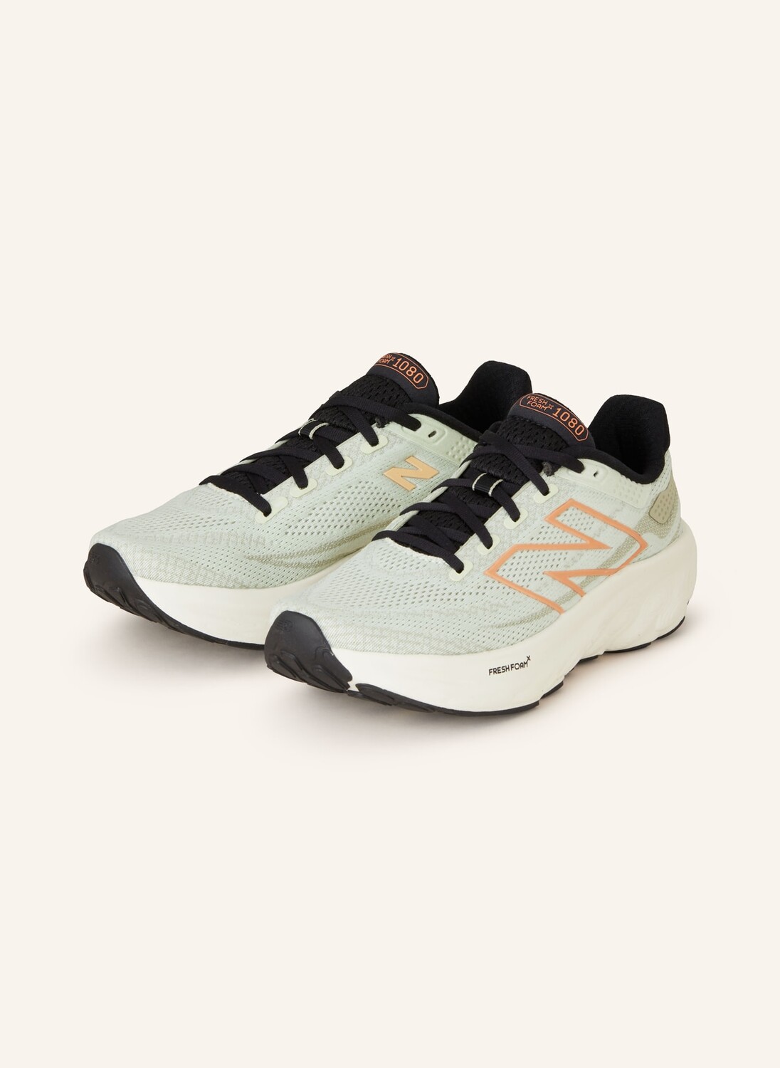 

Кроссовки fresh foam x 1080 new balance, цвет MINT/SCHWARZ